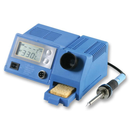 Duratool D00677 240V Plug Type Temperature Controlled Soldering Station