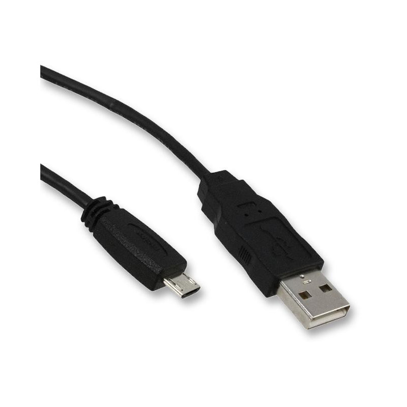 USB Cable  1m  USB to Micro USB  Black  68784-0001  Molex