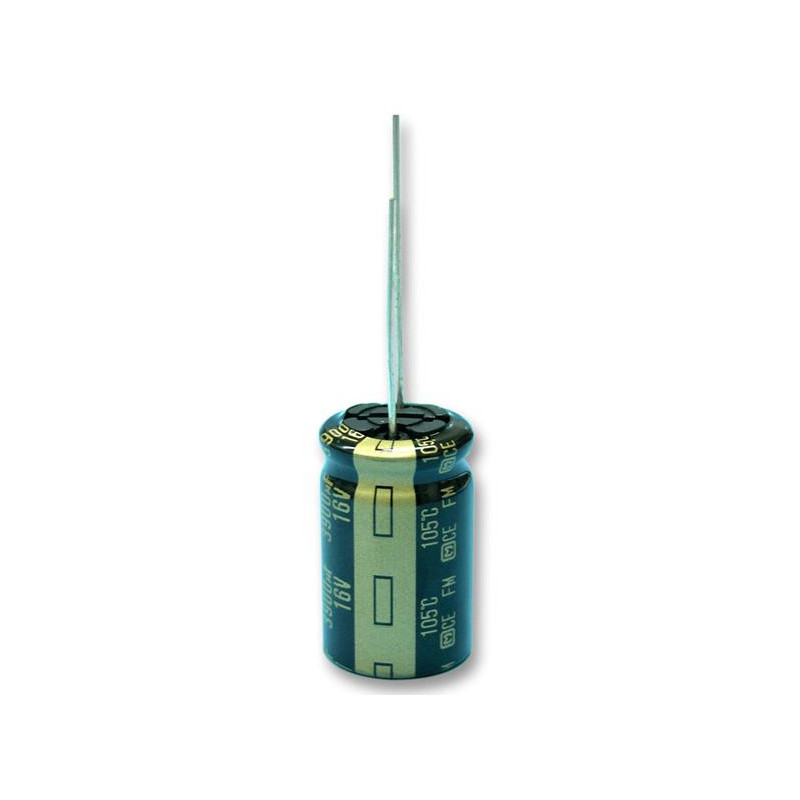 Panasonic  Electrolytic Capacitor  Radial Leaded  10 mm   EEUFM1V221