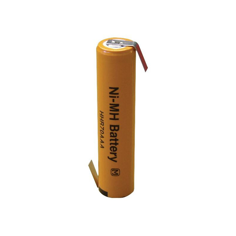 Panasonic HHR-70AAA-1Z Rechargeable Battery  Single Cell  1.2 V  AAA