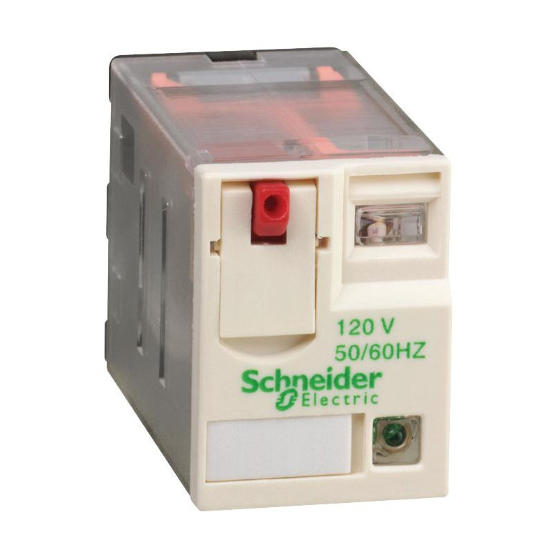 Schnieder  General Purpose Relay  Zelio RXM Series  4PDT  120 VAC  6 A