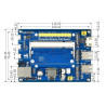 Waveshare Raspberry Pi Mother board - Supports CM3 / CM3L / CM3+ / CM3+L