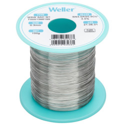 Weller  0.3mm  Solder Wire  96.5/3/0.5  221?C  100g  T0051388199