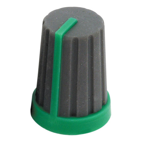 Multicomp Pro (MC21061) Knob  Splined Shaft  6 mm  Rubber