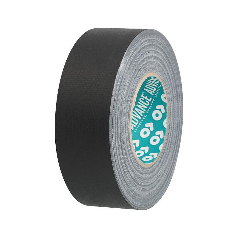 Advanced Tapes (AT159 BLACK 50M X 25MM) Duct Tape  25 mm x 50 m