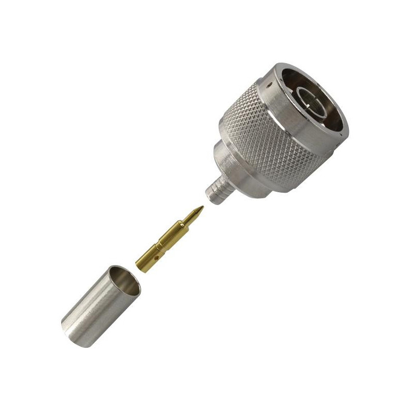 Amphenol (172142) RF / Coaxial Connector  N Coaxial  Crimp  50 ohm