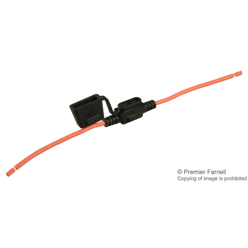 Littelfuse (FHAC0002LXN) Fuseholder  In-Line  30A  ATO  Wire Leaded