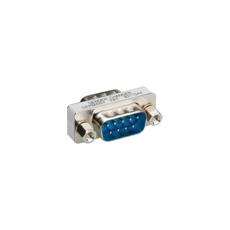 Roline (12.03.2025) D Sub Connector Adapter  Standard D Sub  Plug  9 Way