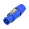 Neutrik (NAC3FCA) High Power Connector  3Pin  Blue  Receptacle  250 VAC