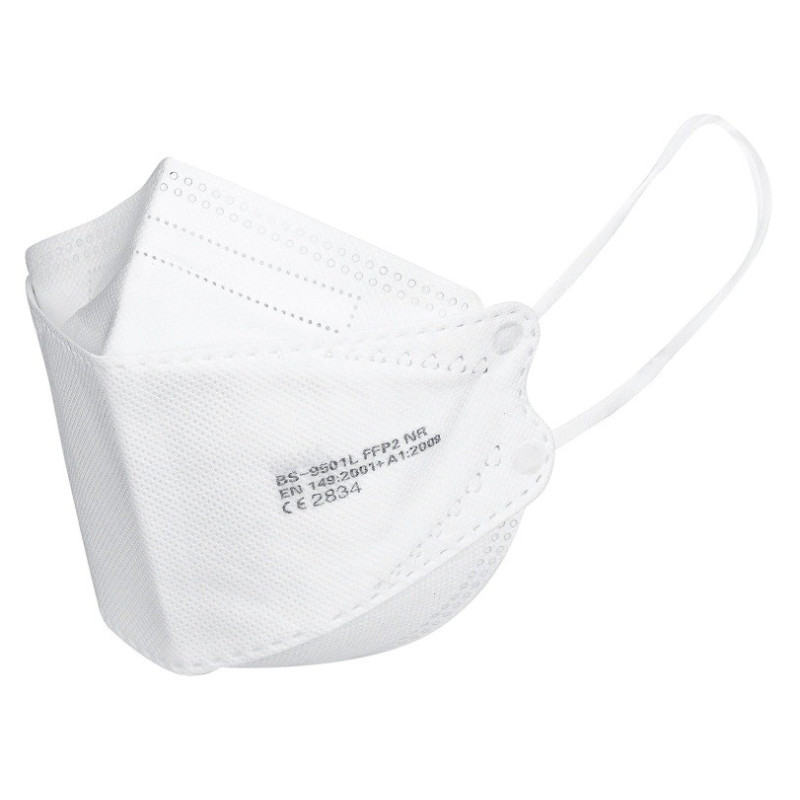 Multicomp Pro MP004381 Particle Filtering Half Mask, FFP2, Wht