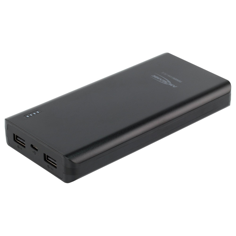 Ansmann 1700-0068 Battery, Powerbank, 20.8 AH, 2.5A, 2 Port, USB