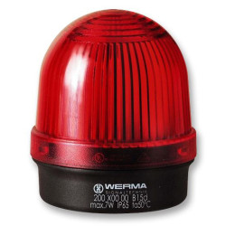 Werma (20010000) Beacon  Permanent  Red  Steady  7W  230VAC/VDC