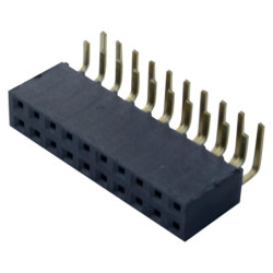 Samtec (SSW-110-02-G-D-RA) PCB Receptacle  Board-to-Board  2.54 mm  2 Rows