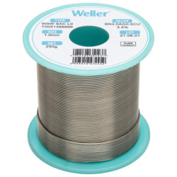 Weller  1mm Solder Wire  96.5/3/0.5  221?C  250g  T0051388899