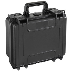 Duratool MAX430S.079 Storage Case, Waterproof, with Foam, Black