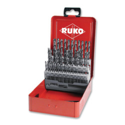 Ruko (214217) Drill Bit Set  1 mm - 5.9 mm  50 Piece