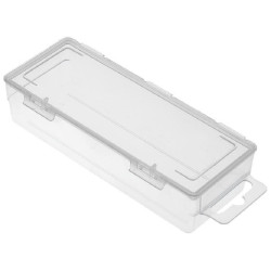 Duratool C1A Storage Box, 1 Compartment, Transparent