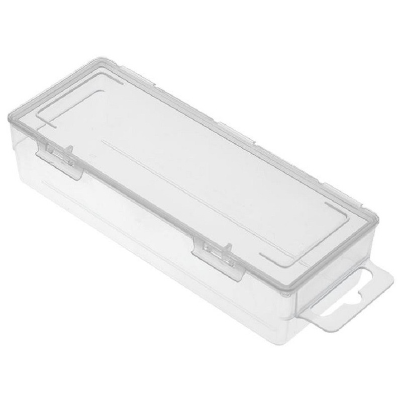 Duratool C1A Storage Box, 1 Compartment, Transparent