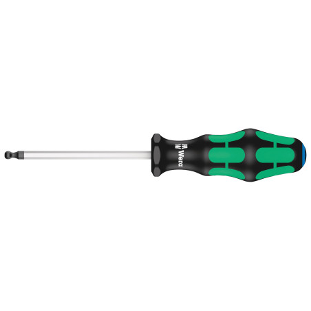 Wera (22815) 5mm x 100mm Kraftform Plus Hexagon Blade Ball End Screwdriver