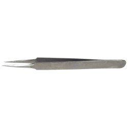 Duratool  Tweezer - Super Fine Straight - Stainless Steel - 1PK-102T-F