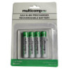 Multicompm Pro (MP001184) Rechargeable Battery  1.2 V  Nickel Metal Hydride