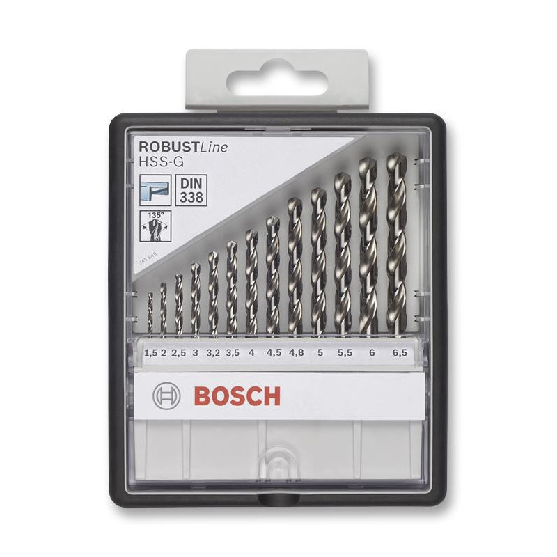 Bosch (2607010538) Drill Bit Set  HSS-G  13 Pcs