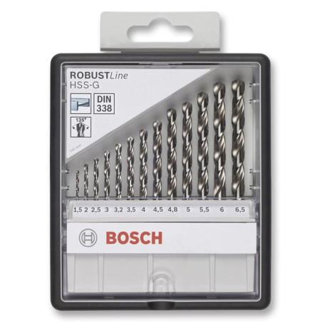 Bosch (2607010538) Drill Bit Set  HSS-G  13 Pcs