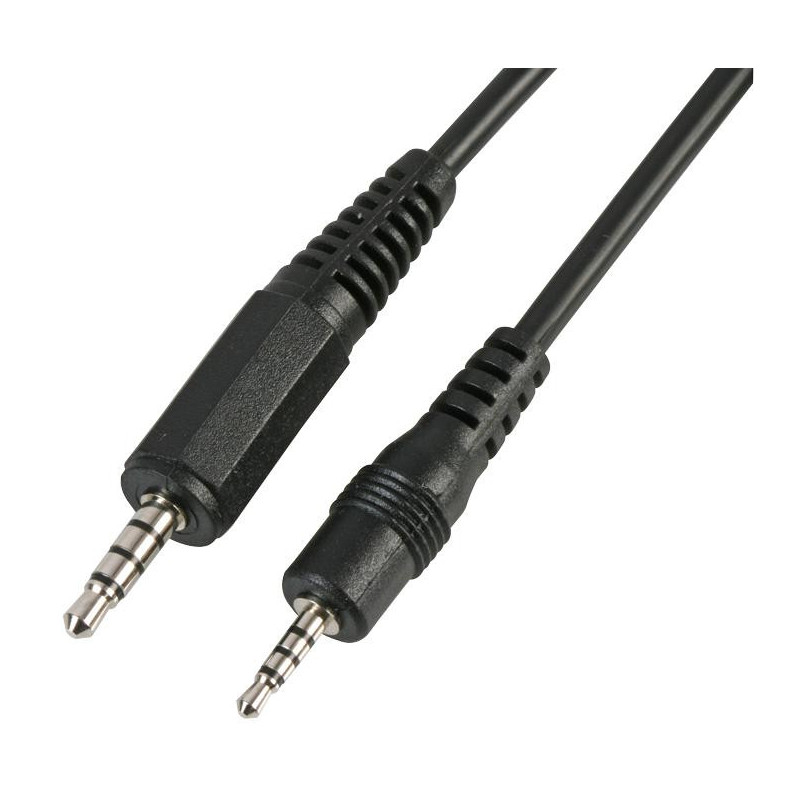 Pro Signal (PSG03748) Cable Assembly  3.5mm Jack to 2.5mm Jack Plug 1.8m