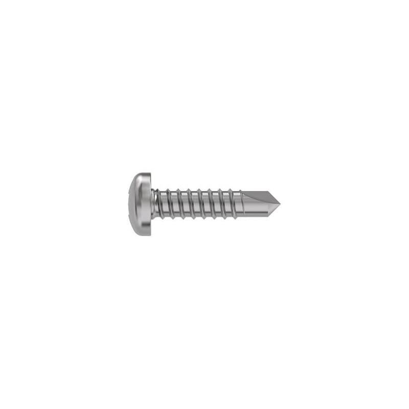 TR Fastenings (4.2 X 25 PUSTDX Z100 UNSERRATED DIN7504) Pan Head Screws