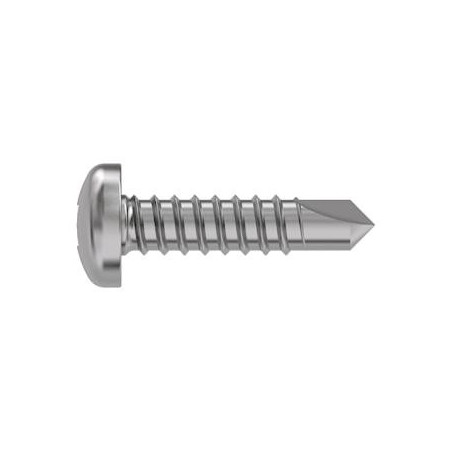 TR Fastenings (4.2 X 25 PUSTDX Z100 UNSERRATED DIN7504) Pan Head Screws