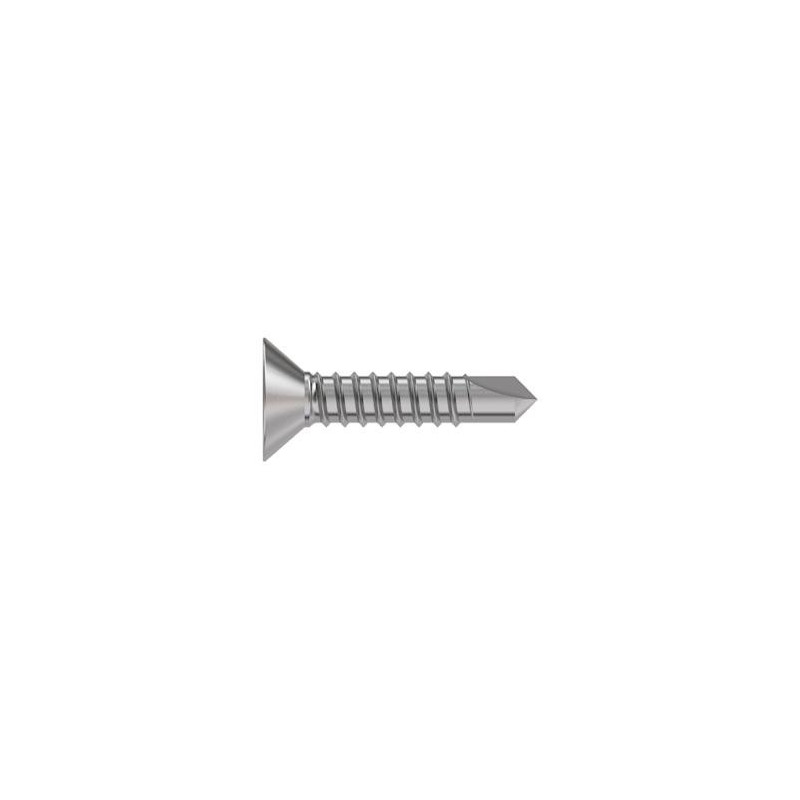 TR Fastenings (4.8 X 32 KPA2DX S50 DIN7504) Countersunk Head Screws