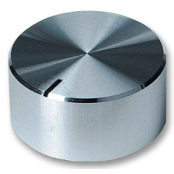 Multicomp 18S-4D Knob  Round Shaft 4mm  Aluminium