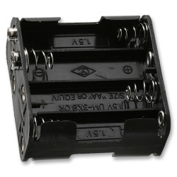 Multicomp (BT00839) Battery Holder  AA x 8  Snap On