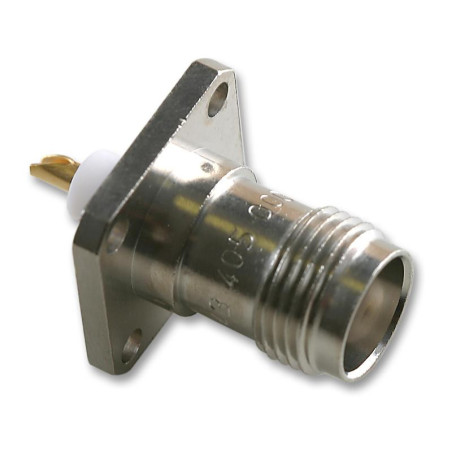 Radiall (R143405000) axial Connector  TNC Coaxial  Straight Flanged Jack