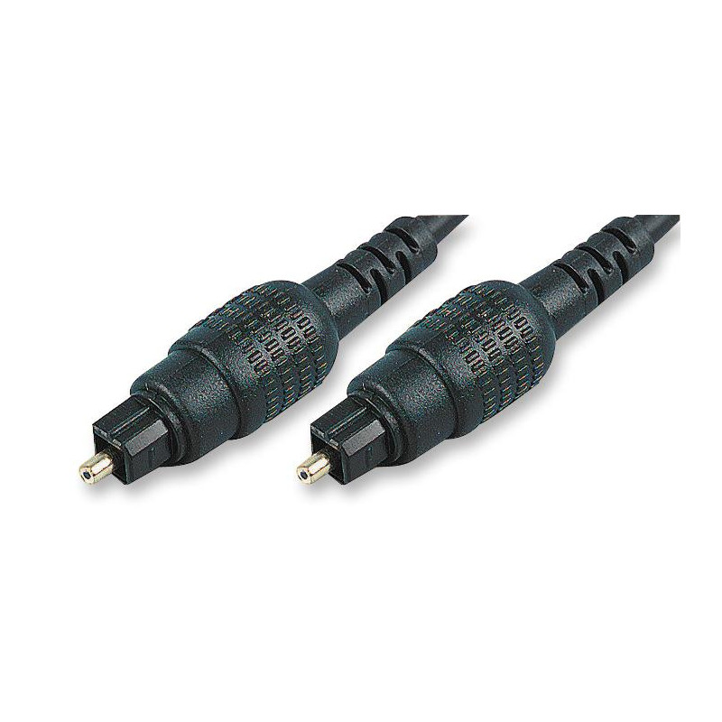 Pro Signal Toslink Plug  1m  Black