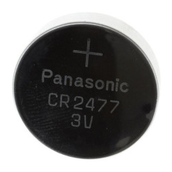 Panasonic CR-2477/BN Lithium Button Battery  CR2477  3V  24.5mm Diameter