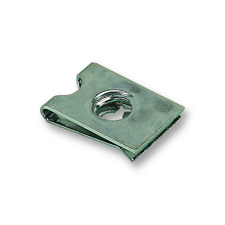 TR Fastenings (N8 - UNST- Z100) Nut  Captive   8  1.62mm Panel Thickness