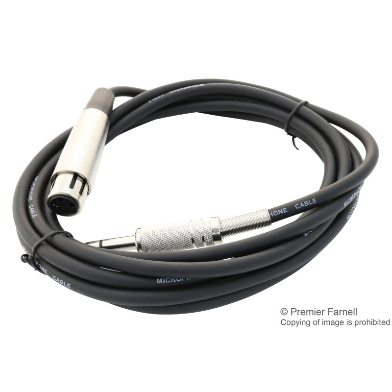 Pro Signal SVC68 XLR Plug  3 Way  6.35mm ("1/4")