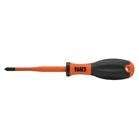 Klein Tools (32247INS) Screwdriver, Pozidrive, VDE,  2 Tip, 100 mm Blade