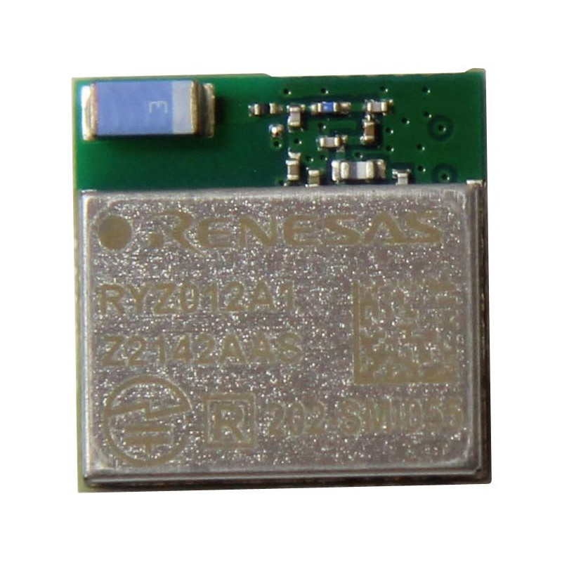 Renesas (RYZ012A100FZ00 BD0) Bluetooth Module, BLE 5.0, 2 Mbps, -93 dbm