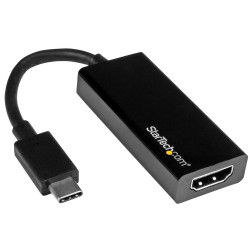 Startech (CDP2HD) USB-C to 4K HDMI 30Hz Adaptor, Black