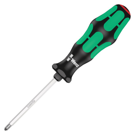 Wera (008751) Phillips Screwdriver, Hex Blade,  1 Tip, 80 mm Blade Length