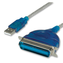 Multicomp Pro (12.99.1150) Computer Cable, USB2.0 to C36M, Clear, 1.8m