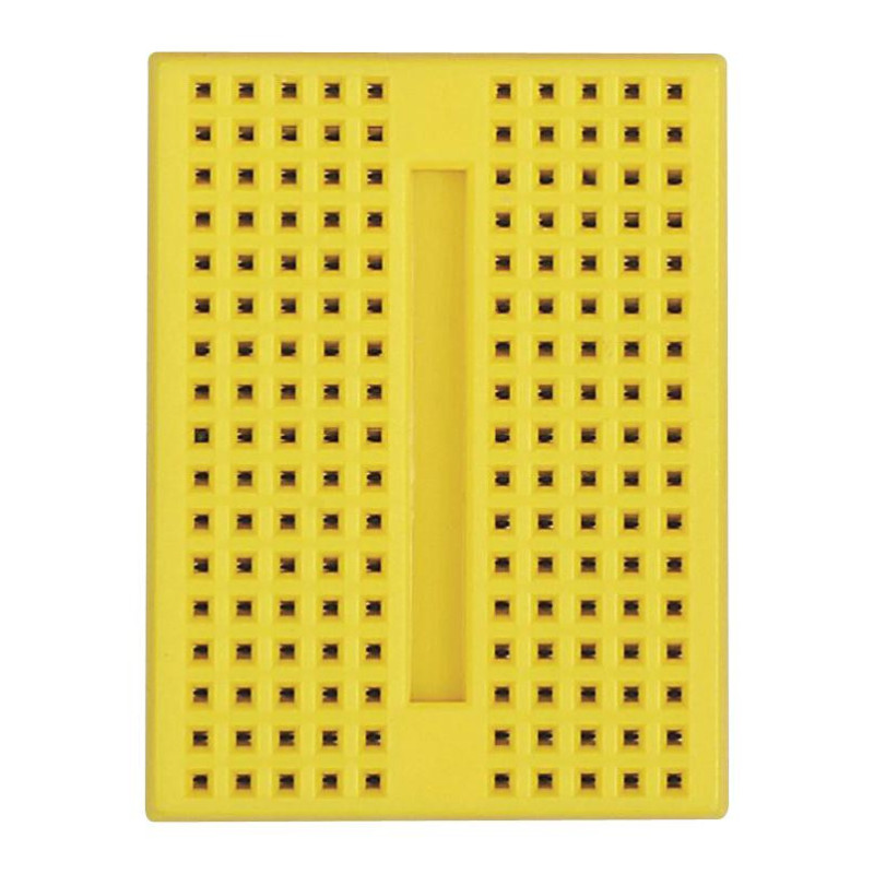 Multicomp Pro (MC001804) Breadboard - Yellow - 8.3 mm - 34.5 mm - 45.5 mm