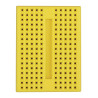 Multicomp Pro (MC001804) Breadboard - Yellow - 8.3 mm - 34.5 mm - 45.5 mm