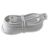 Pro Signal PSG90595 Telephone Modular Cable, RJ11 Plug to RJ11 Plug