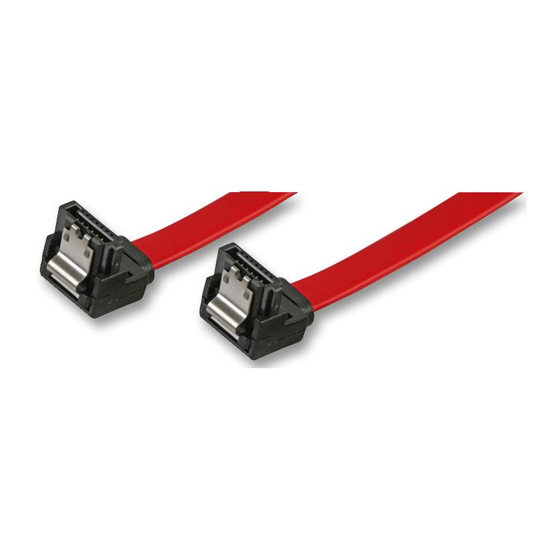 Pro Signal SATA3 Computer Cable, SATA 2 Plug, 90°