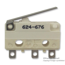 ITW Switches (19N403L18) Microswitch  Snap Action  Lever  SPDT  Solder