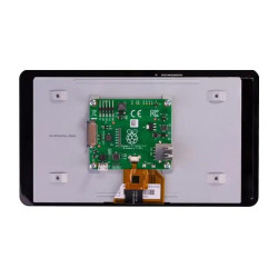 RASPBERRY-PI (SC1635) RPI Touch Display 2, 7" Size, 24-bit RGB, 720 x 1280 Pixel Resolution, Raspberry Pi Boards 4550991