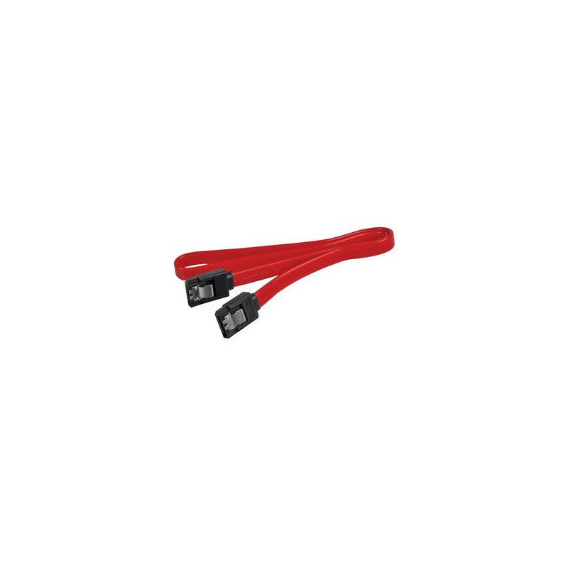 PRO SIGNAL PSG91597 Computer Cable, SATA 7 Way J Type, SATA 7 Way J Type, 17.7 ", 450 mm, Red 3403398